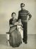 Dhanpati Gurung with his wife Ram Priari and their first daughter Sita, who was eight months, at a Paya Lebar studio. Date: Mid 1960s.