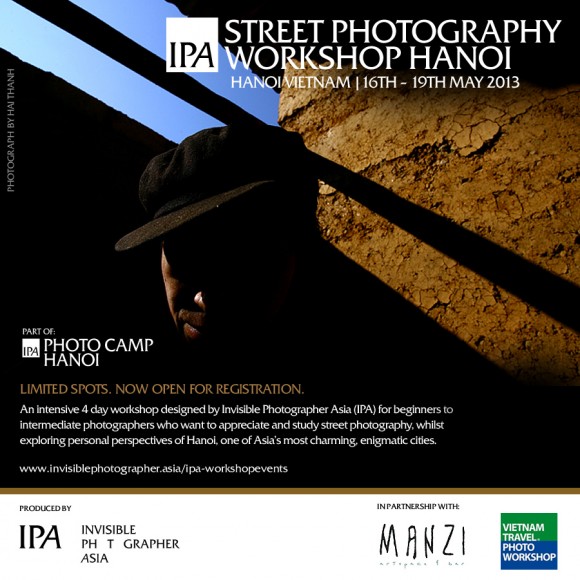 IPA Street Photography Workshop, HANOI | 16-19th May, 2013