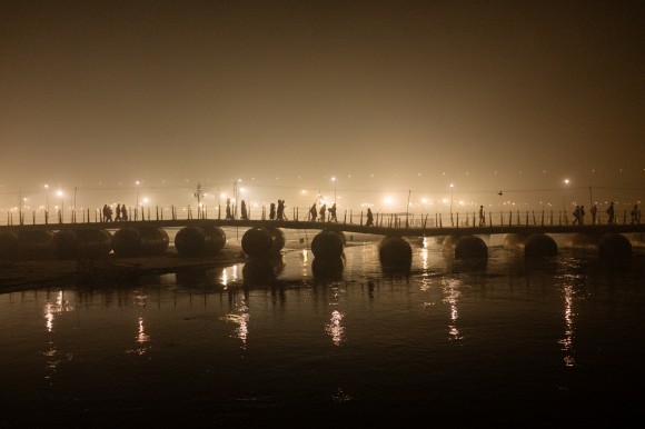 Carnival Of Life at the River Ganges. © Photograph Kevin WY Lee