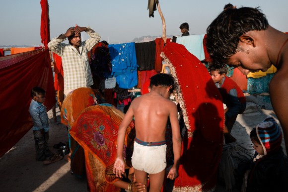 Carnival Of Life at the River Ganges. © Photograph Kevin WY Lee