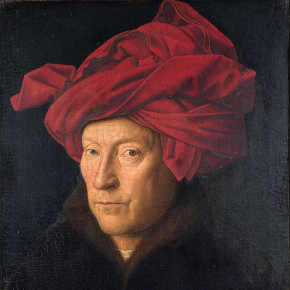 Portrait of a Man in a Turban by Jan van Eyck of 1433 may well be the earliest known panel self-portrait.