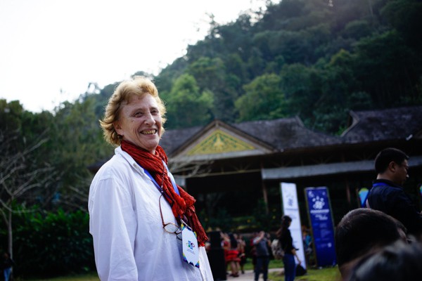 Francoise Callier, Angkor Photo Festival at Xishuangbanna Foto Festival.
