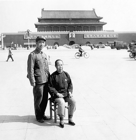 Mao Lianyu and Mother  taken in 1969.