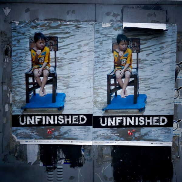 'Unfinished' Exhibition of Antara's latest photojournalism students.