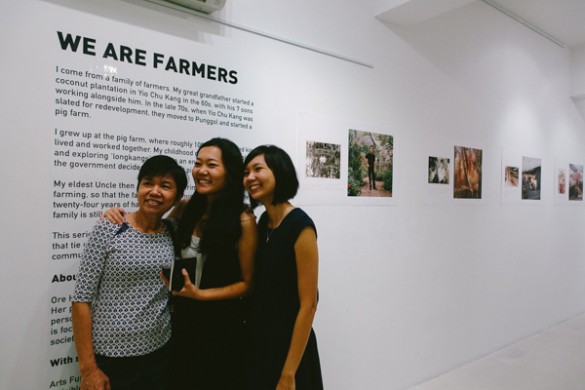 Opening Night, We Are Farmers Exhibition, by Ore Huiying